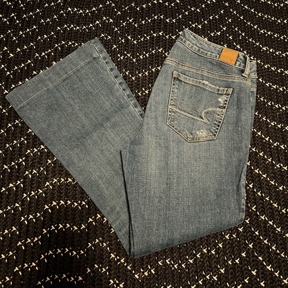 Vintage - American Eagle - 77' Hi-Rise Flare Jeans